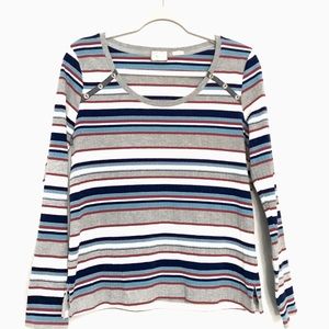 🇺🇸 Anthropologie | Postmark Striped Shirt